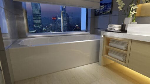 30x59.75 Skirted Bathtub BR-10 Left Hand - Image 6
