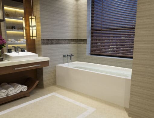 30x59.75 Skirted Bathtub BR-10 Left Hand - Image 7
